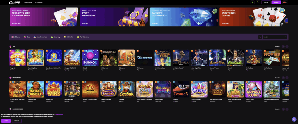 Explore the Exciting World of Casiny Online Casino